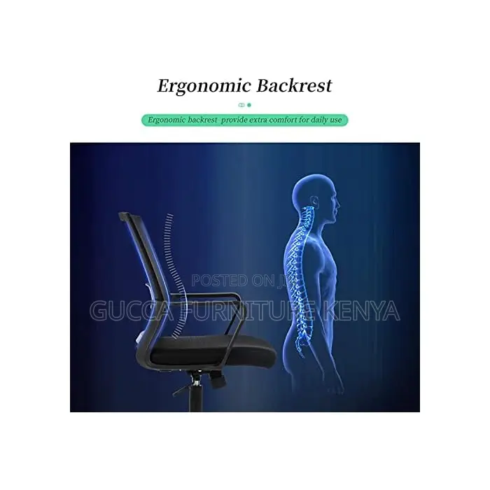 Office Chairs: Ergonomic Mesh Computer Swivel Rolling Chair