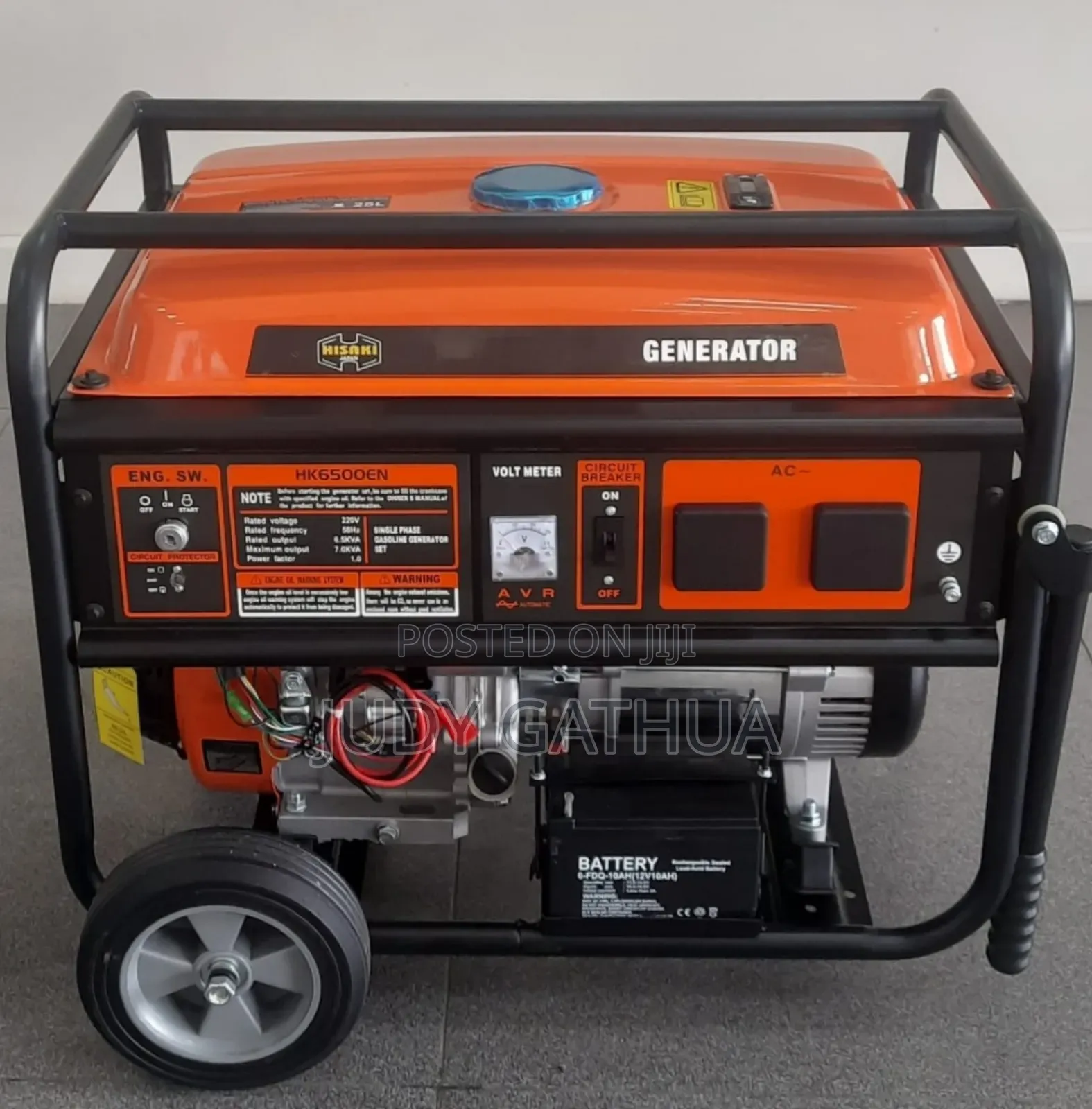 Hisaki Japan Generator 6.5kva