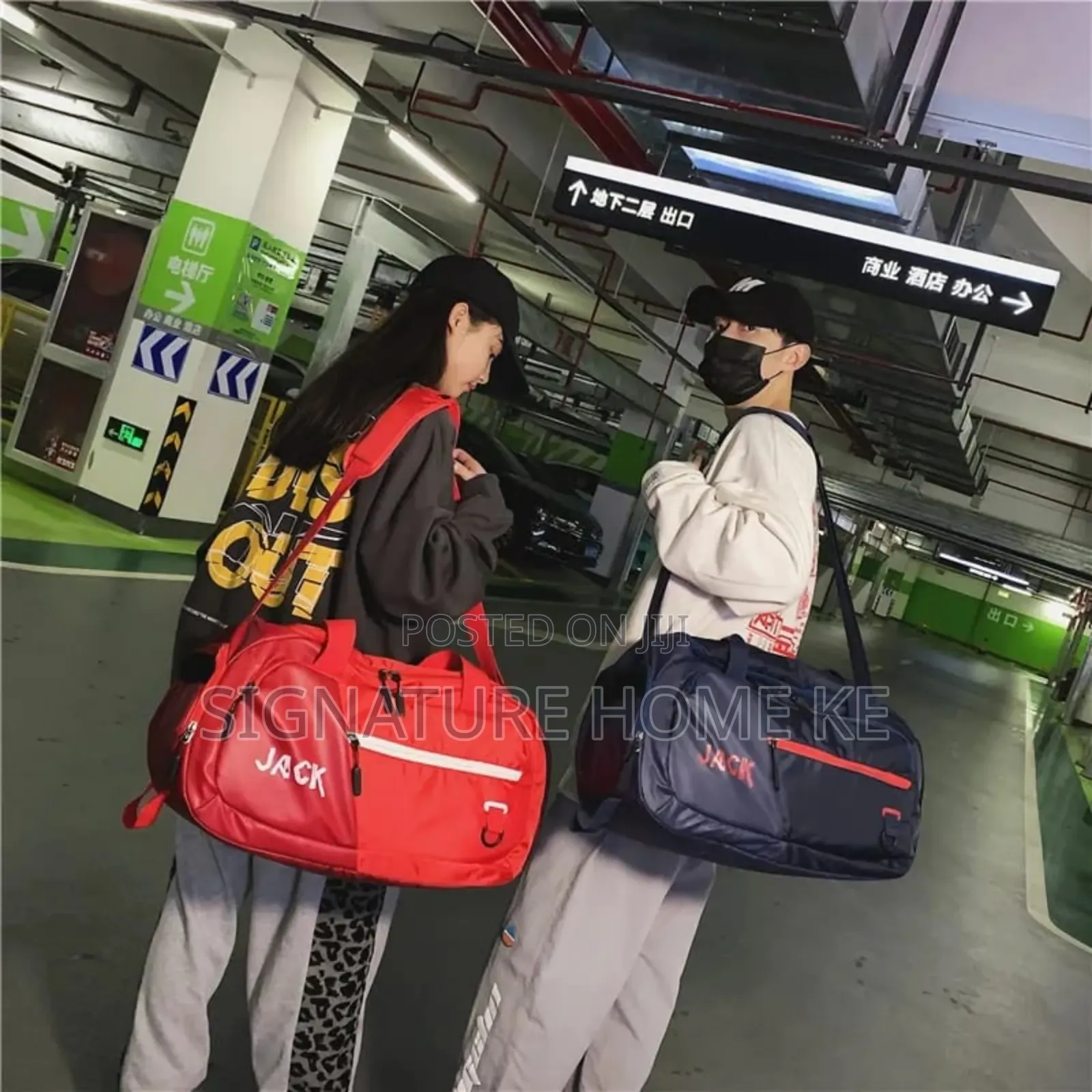 Jack Unisex Casual Duffle/Gym Bag