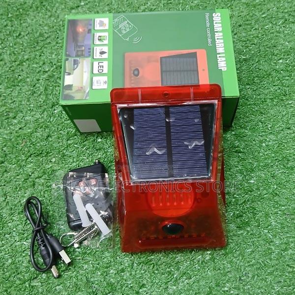 Security Alarm System Sound Alert -Solar Powered