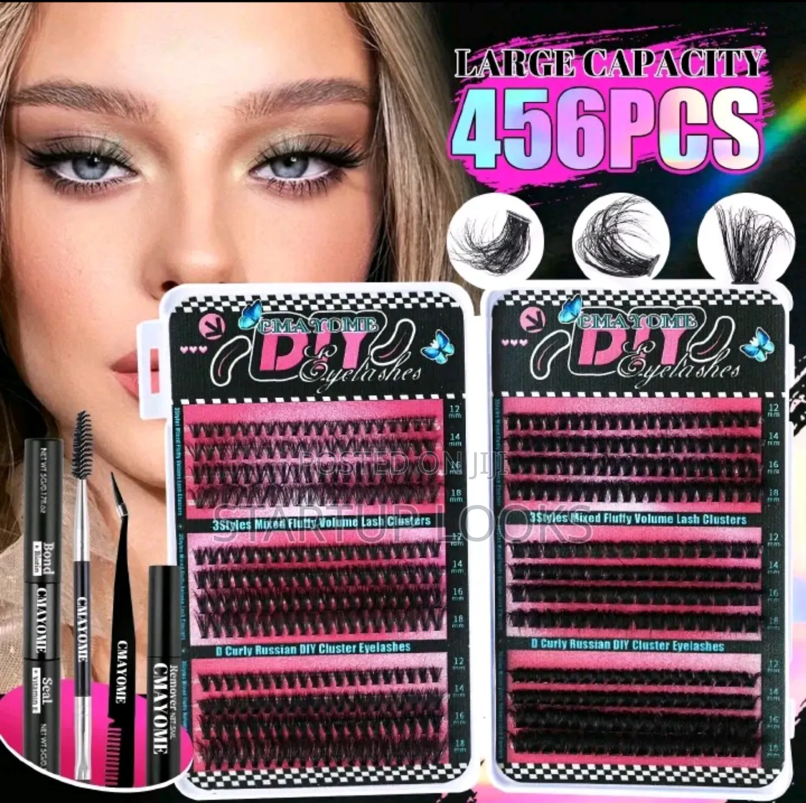 Clusters False Eyelashes Natural Thick False Eyelashes