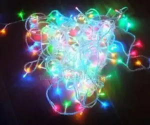 Multicoloured String Christmas Lights 10mtrs Decoration Kj6