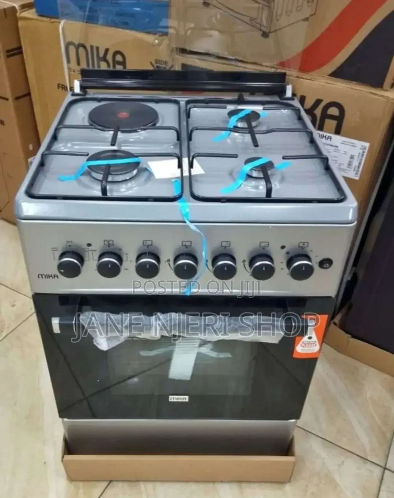 Classic Mika 58 by 58 3+1 Marble Cooker