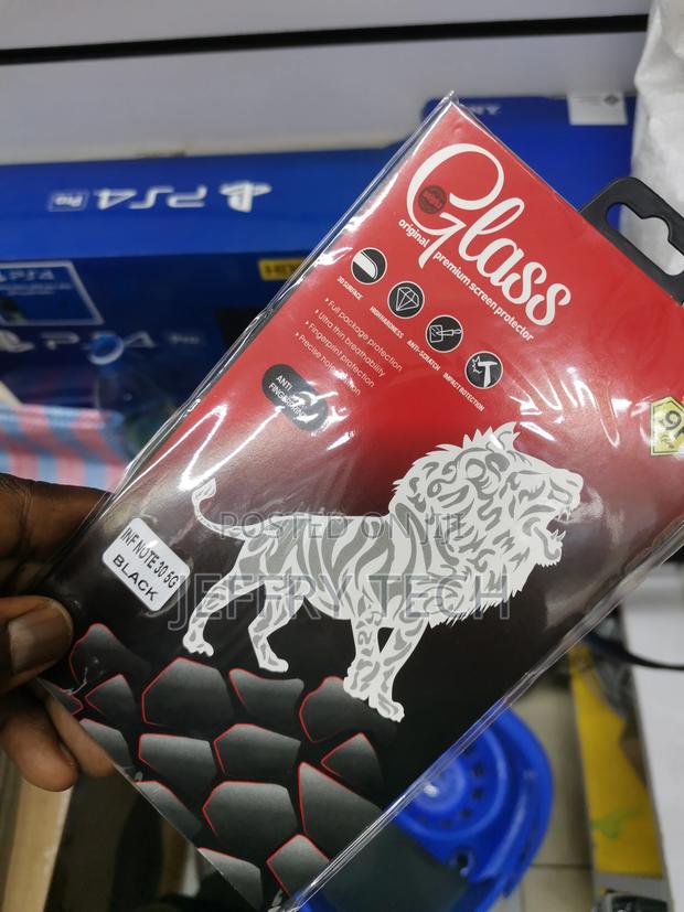 Screen Protector Tempered Glass for Infinix Note 30 5g-Blac - thumbnail 3