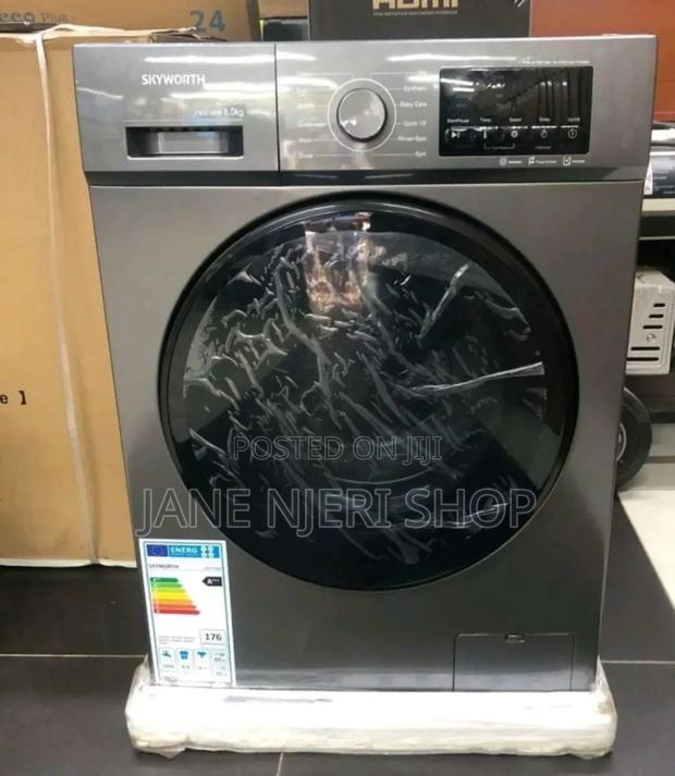 Affordable 8kg Skyworth Front Load Washing Machine - main view