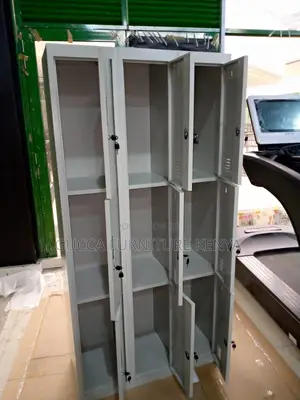 Cabinets:9 Doors Lockable Steel Storage Cabinet