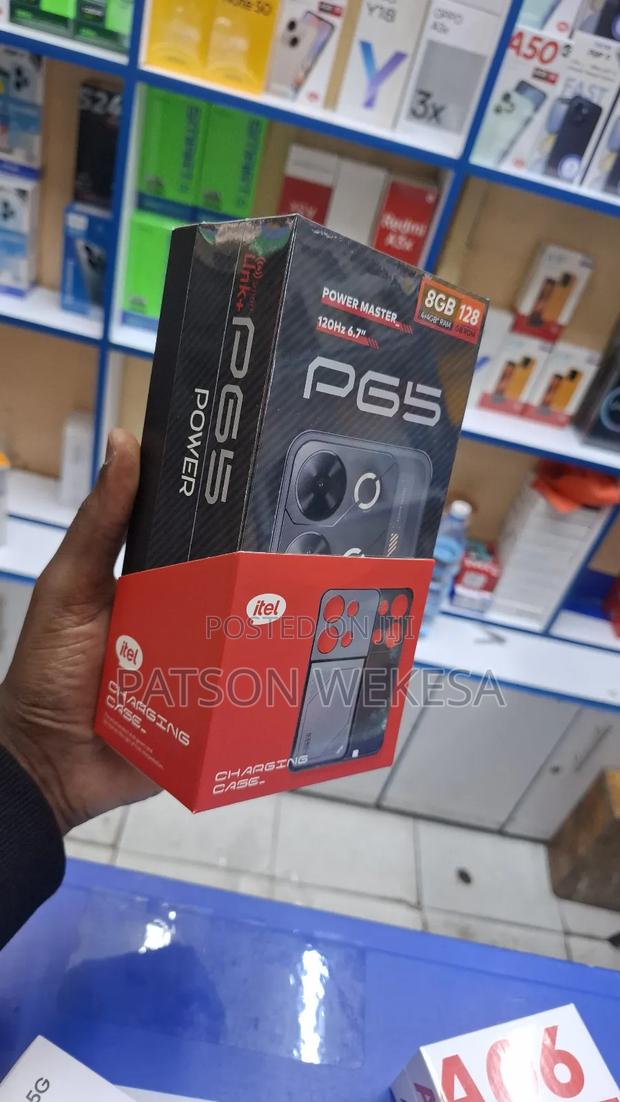 New Itel P65 128 GB Black - main view