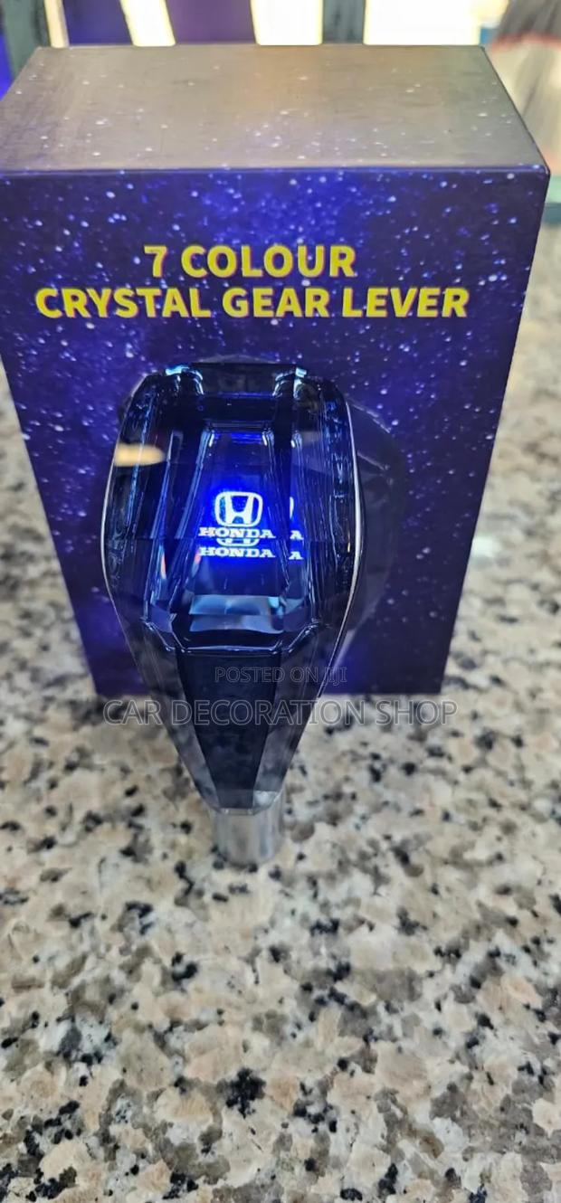 Honda Crystal Led Multicolored Screw Head Knob