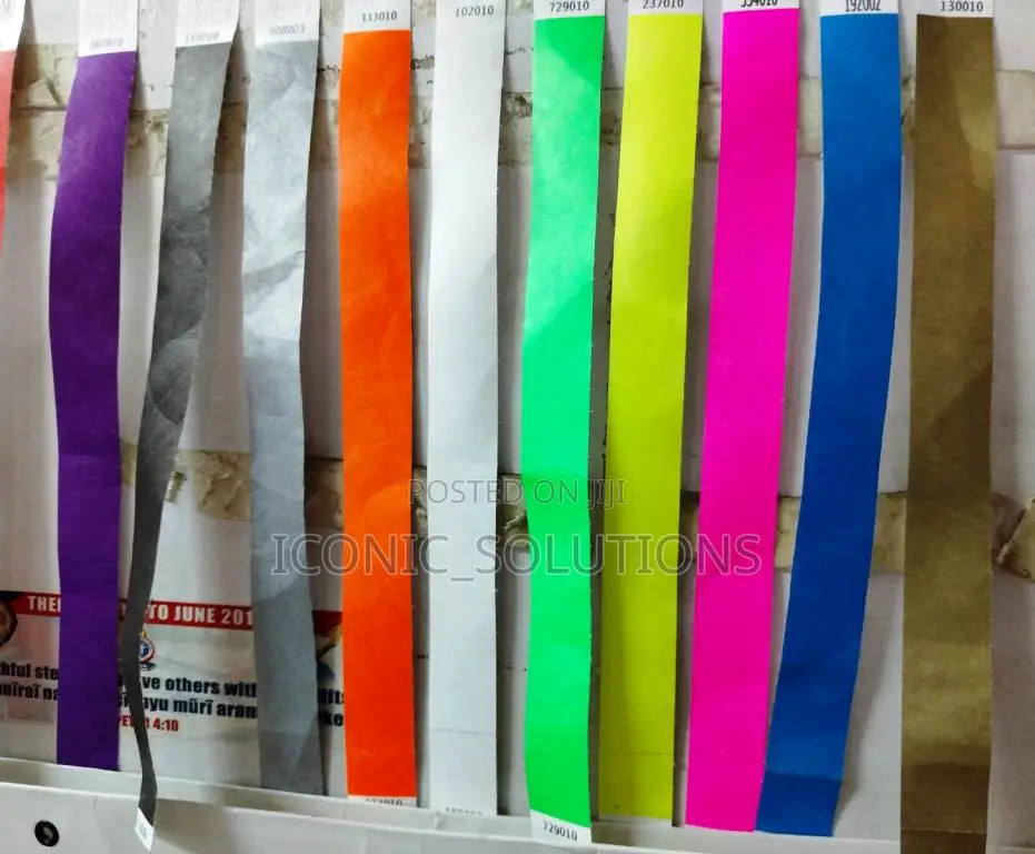 Plain Event Wrist Bands (Tyvek)