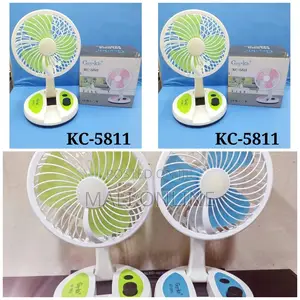 Folding Fan Rechargeable With LED Light