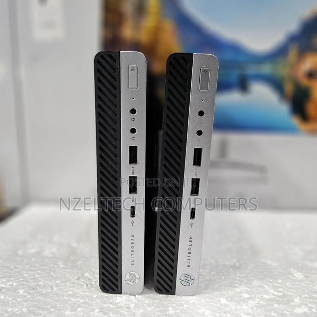 Desktop Computer HP EliteDesk 705 G3 16GB AMD Ryzen 5 SSD 512GB - main view