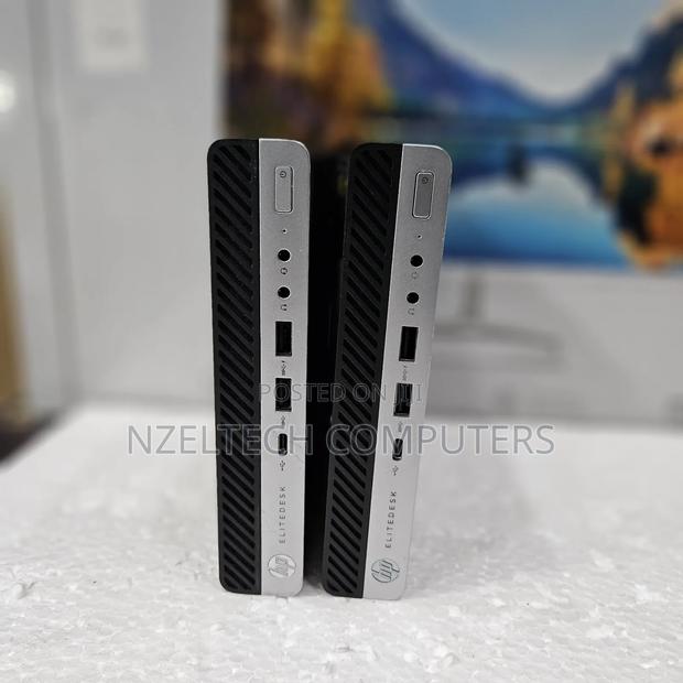 Desktop Computer HP EliteDesk 705 G3 16GB AMD Ryzen 5 SSD 512GB - thumbnail 4