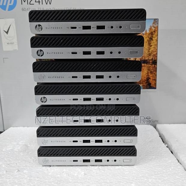 Desktop Computer HP EliteDesk 800 G3 16GB Intel Core I5 SSD 256GB - main view