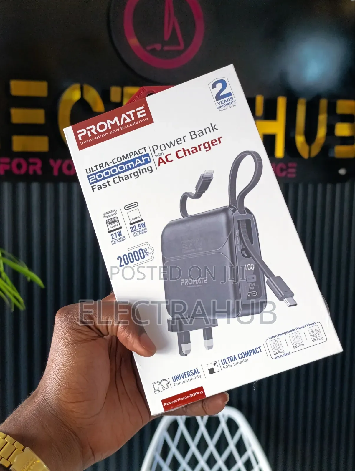 Promate 20000mah Powerpack-20pro Powerbank New and Sealed