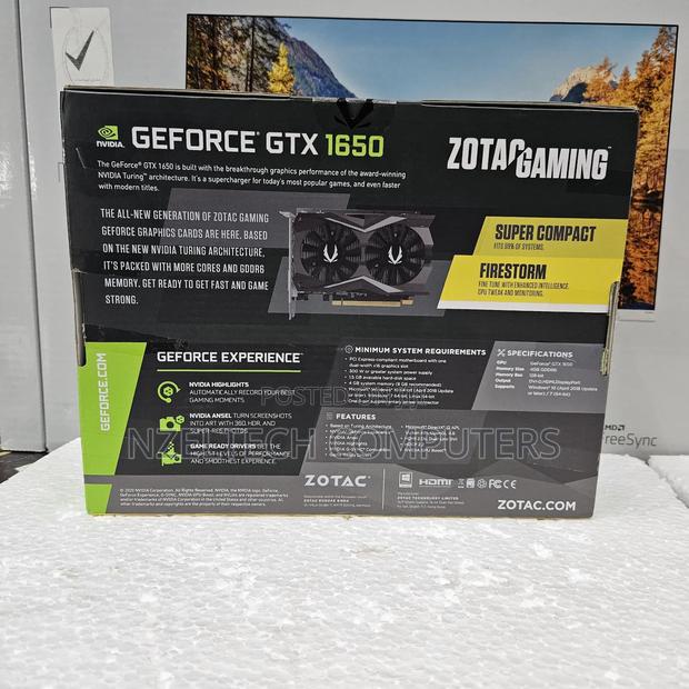 Brand New NVIDIA GTX 1650 4GB Gaming Graphics Card Availab - main view