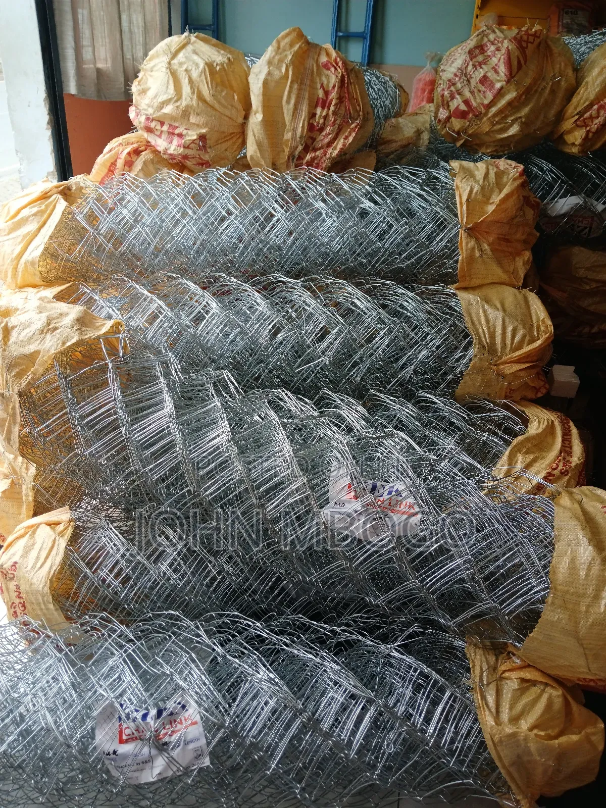 Galvanize Chainlinks , 4ft , 80x80 ,Gauge 14