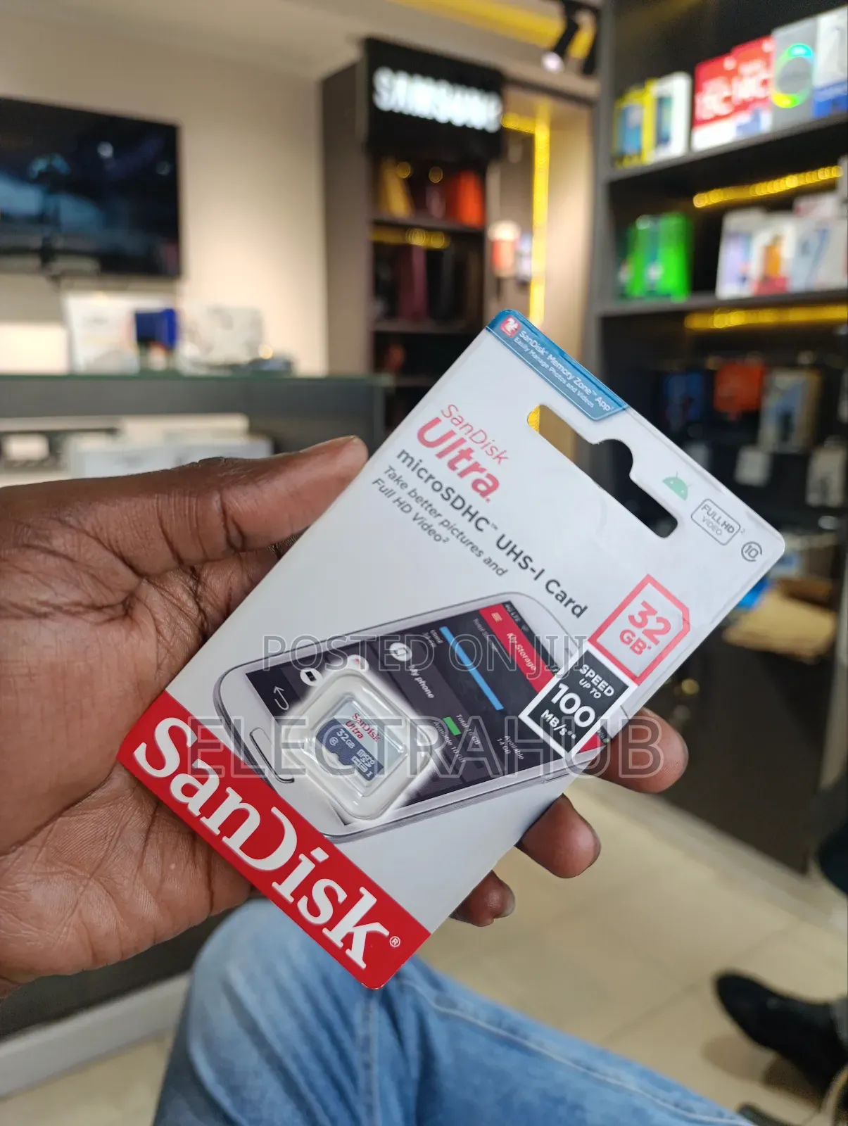 Sandisk Ultra 32gb Memory Card New Sealed In A Shop