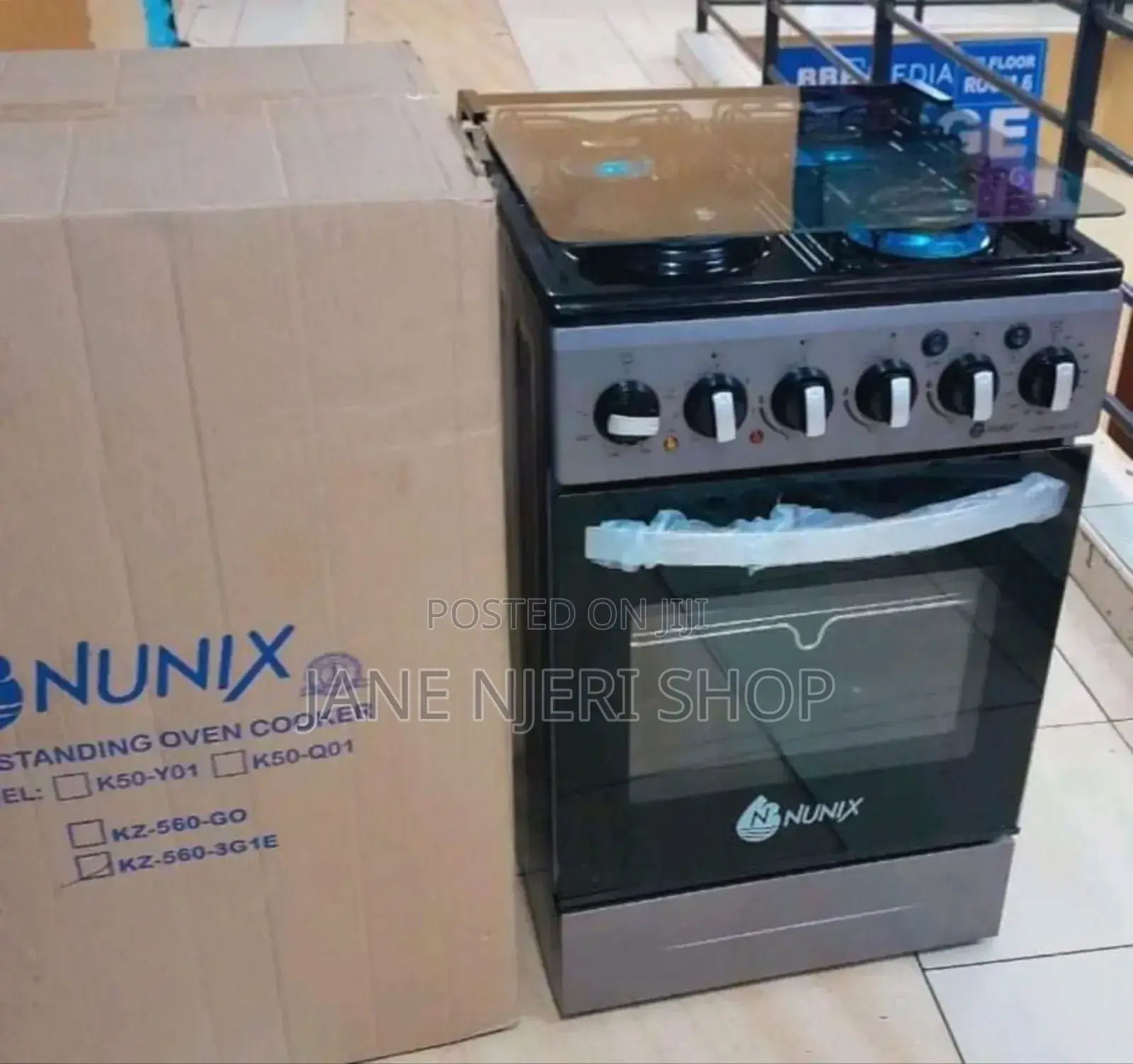 Original Nunix Full Standing Cooker