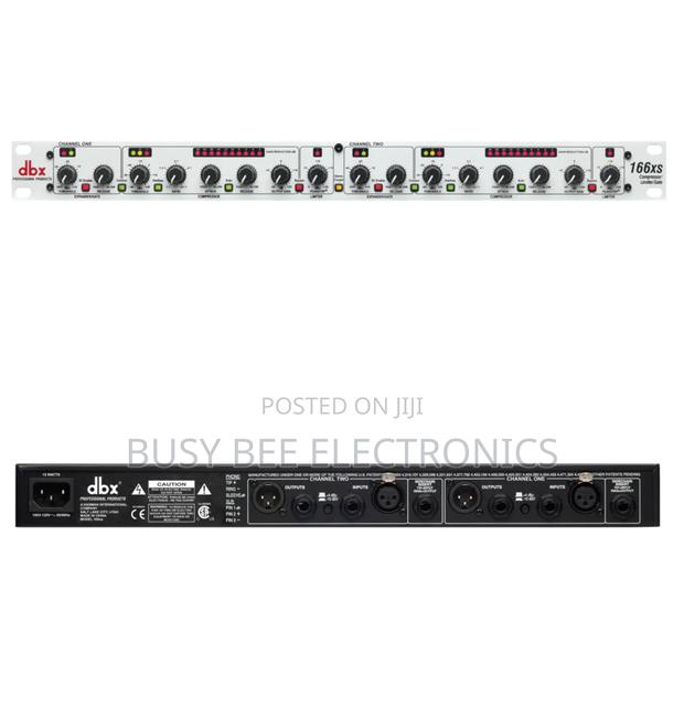 DBX 166xs Compressor / Limiter / Gate - main view
