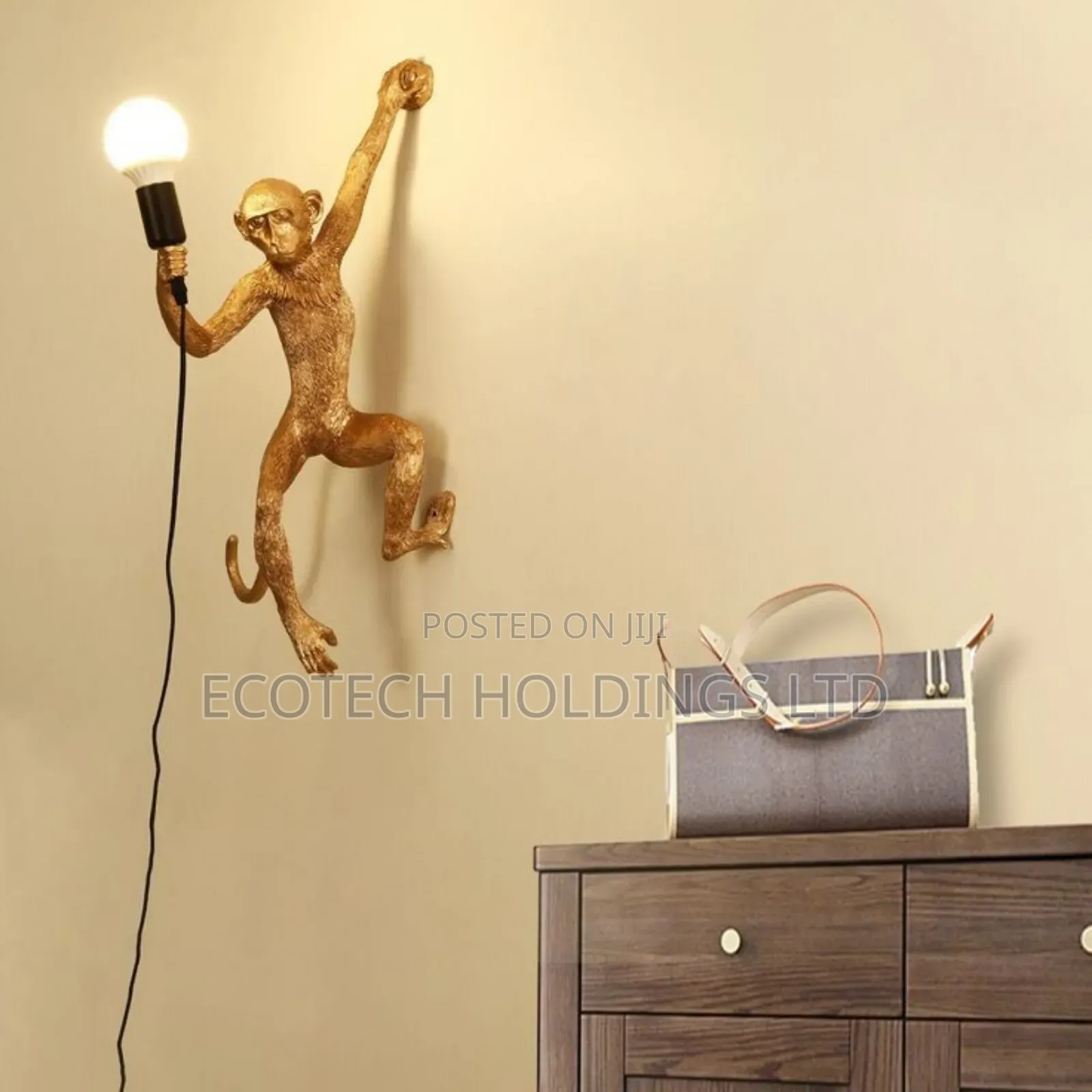 Vintage Monkey Hanging Light Wf4