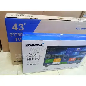 TV,Vision Plus 32 Inch Smart, Android and Frameless