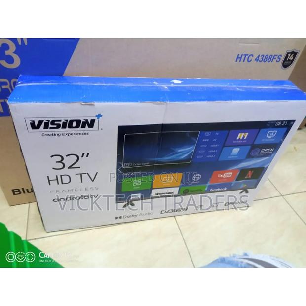 TV,Vision Plus 32 Inch Smart, Android and Frameless - thumbnail 3