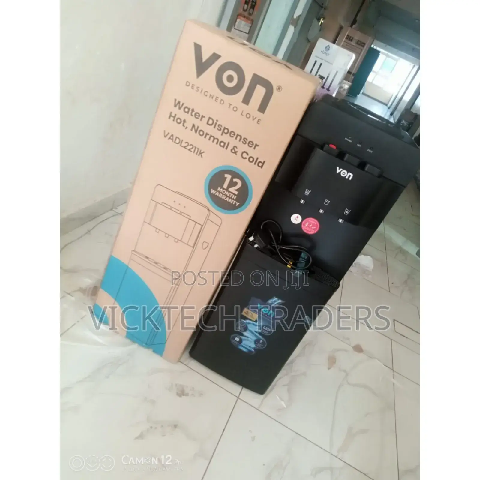 Water Dispenser/Von Hot, Normal and Cold