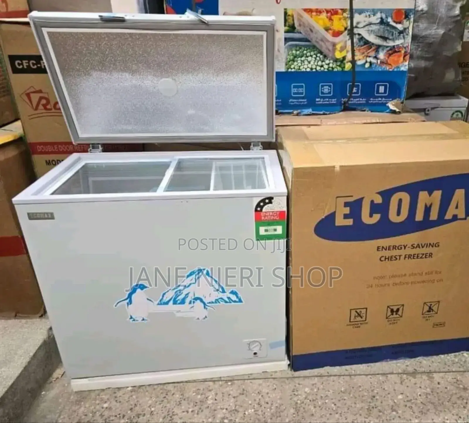 Original Ecomax 169litres Freezer