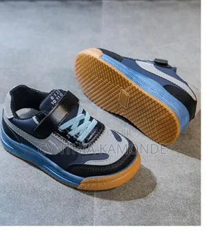 Kids Sneakers Color Green, Black, Blue, Brown