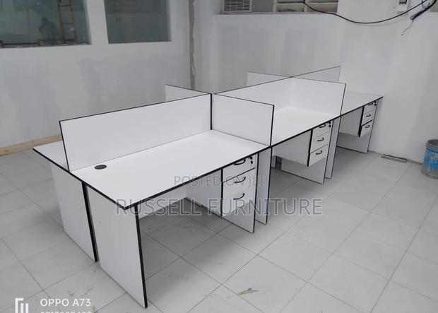 Executive White Working Station