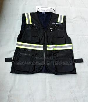 High Quality Reflective Twill Safari Jackets - main view