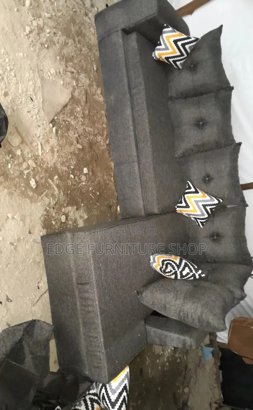 Grey Corner Seat Sofa for Sale