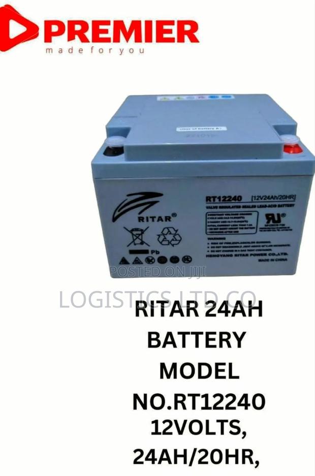 Ritar 24ah 12 v Solar Battery - main view