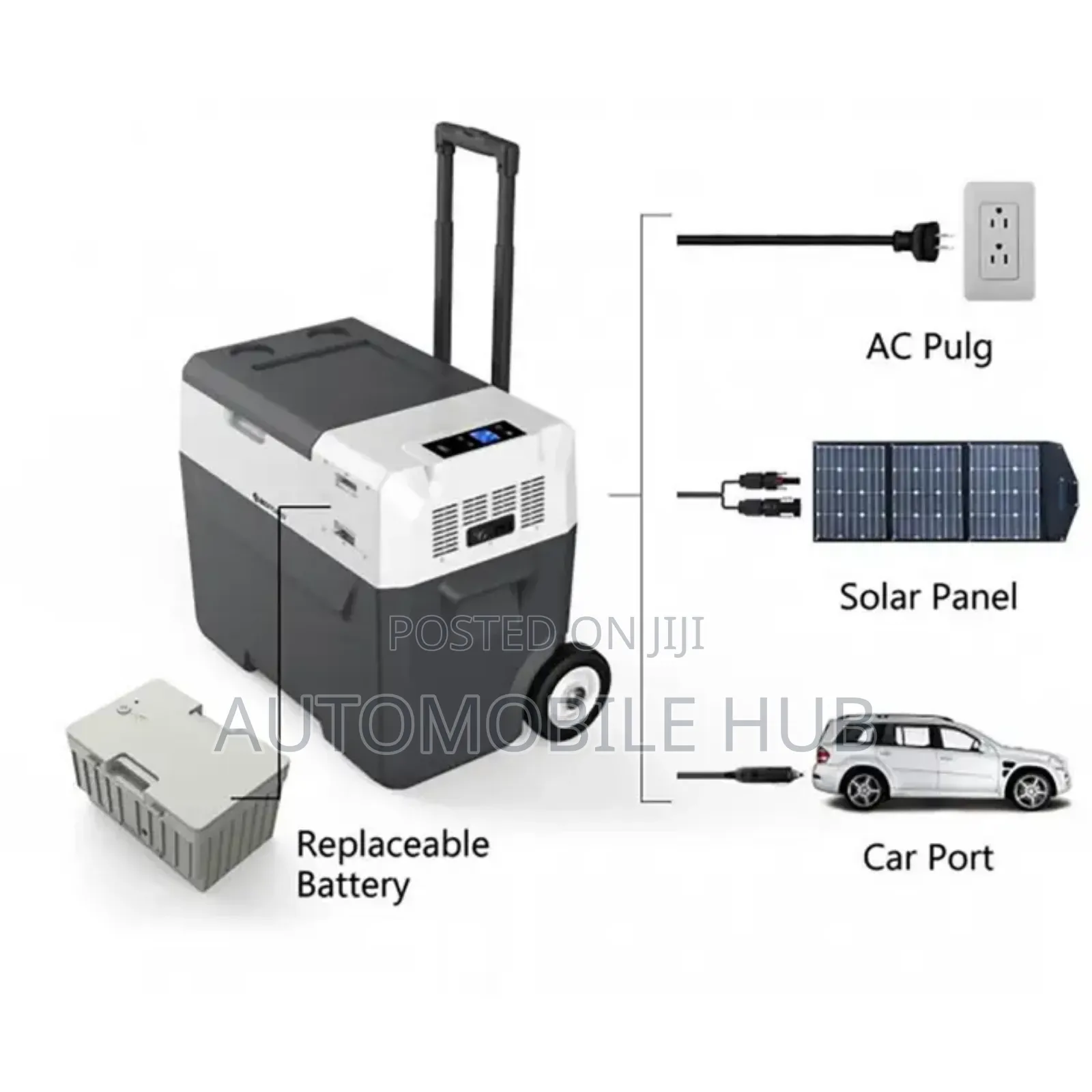 Camping Fridge , Portable Car Refrigerator 30litres