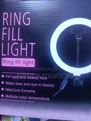 10inch Ring Light With 2.5m Tripod Stand With Phone Holder