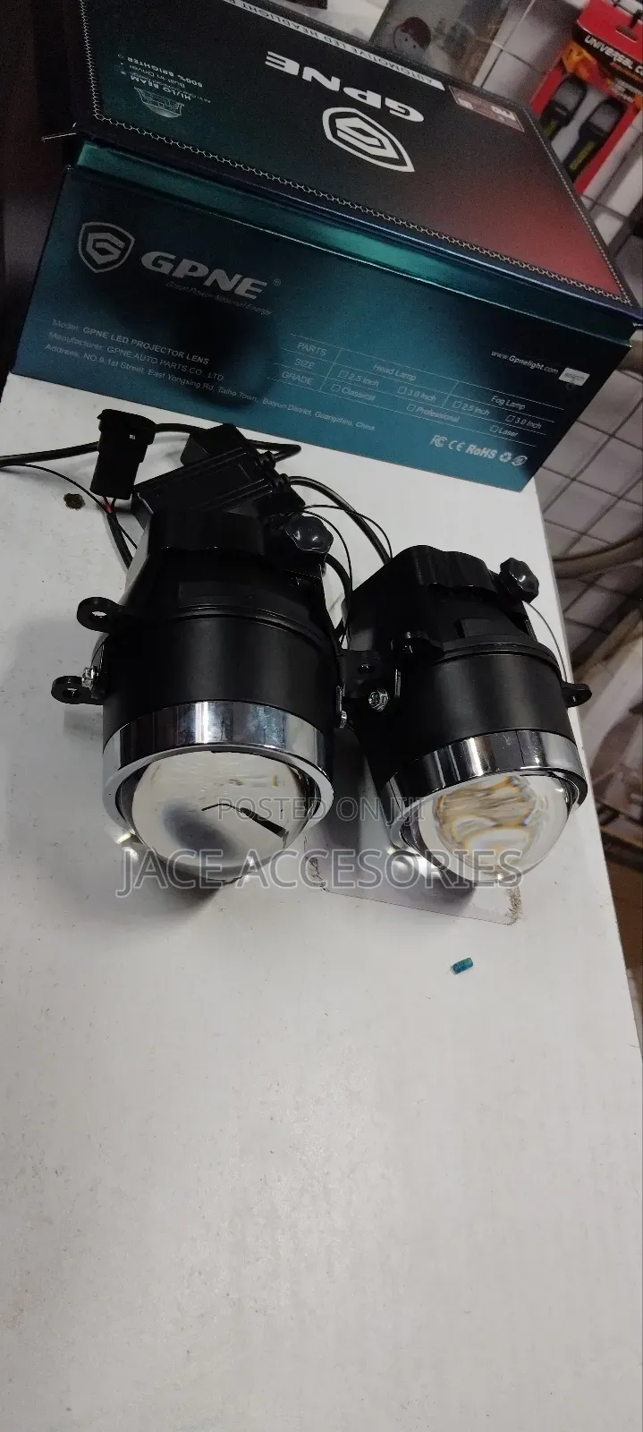 Tricolor Biled Fog Lights 3.0 Inch
