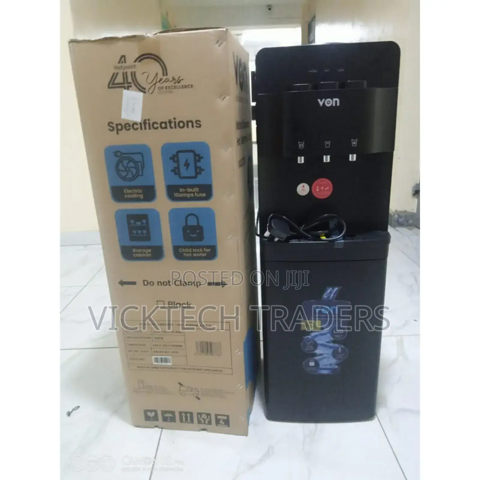 Water Dispenser Hot, Normal and Cold~Von Hotpoint