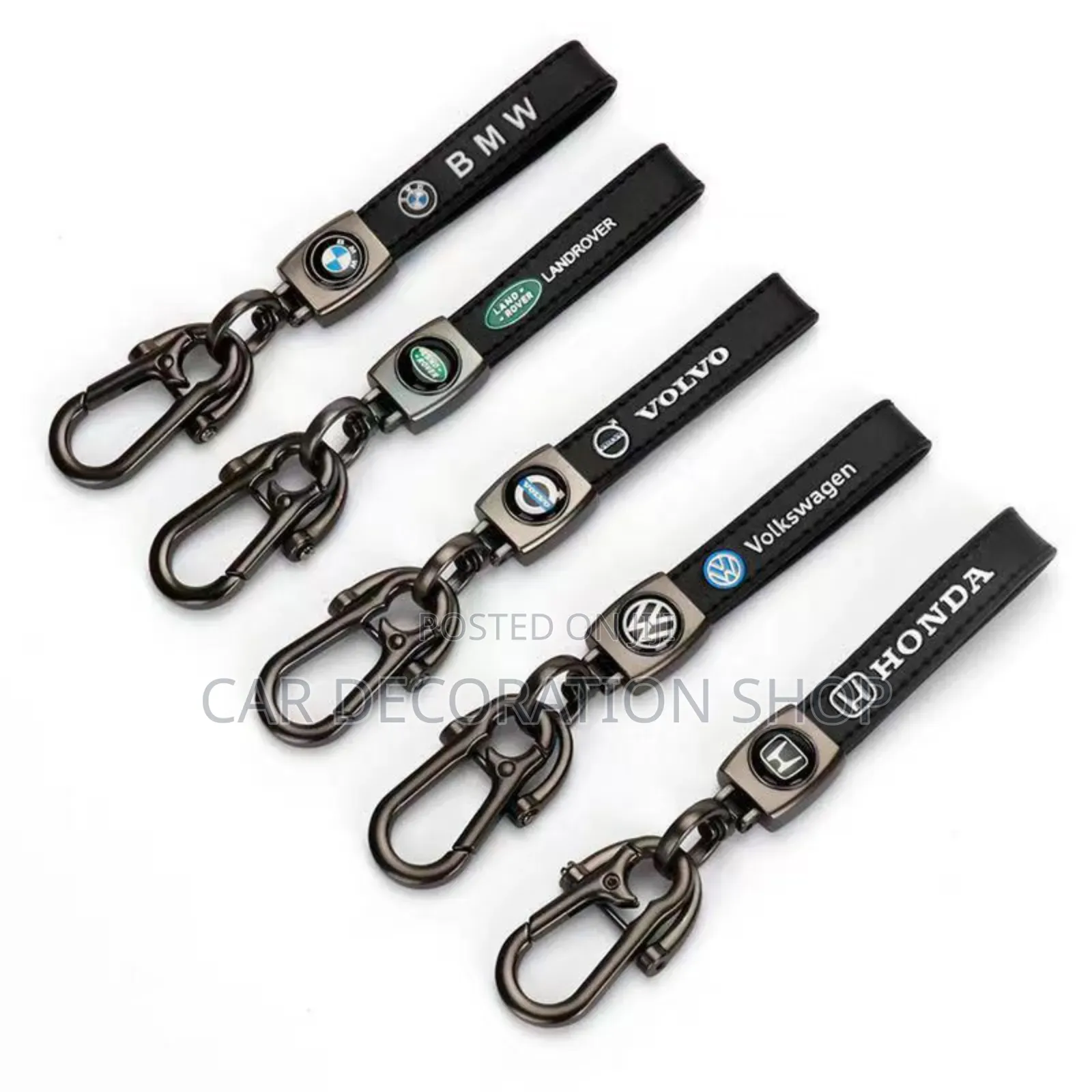 Unique Branded Car Logo Hanging Key Chains