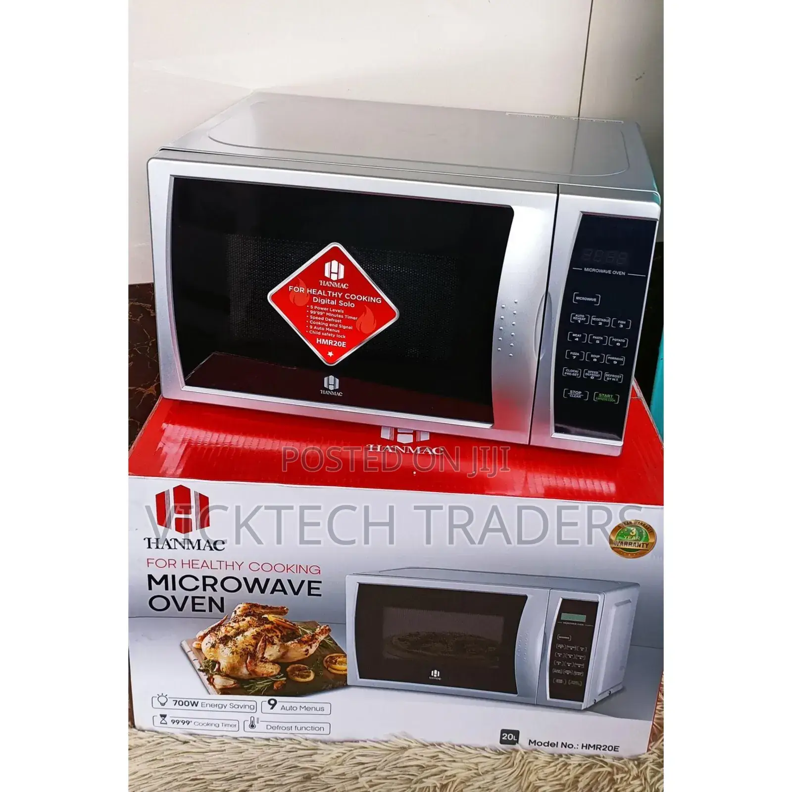 Microwave! Hanmac 20 Litres Digital With Grill