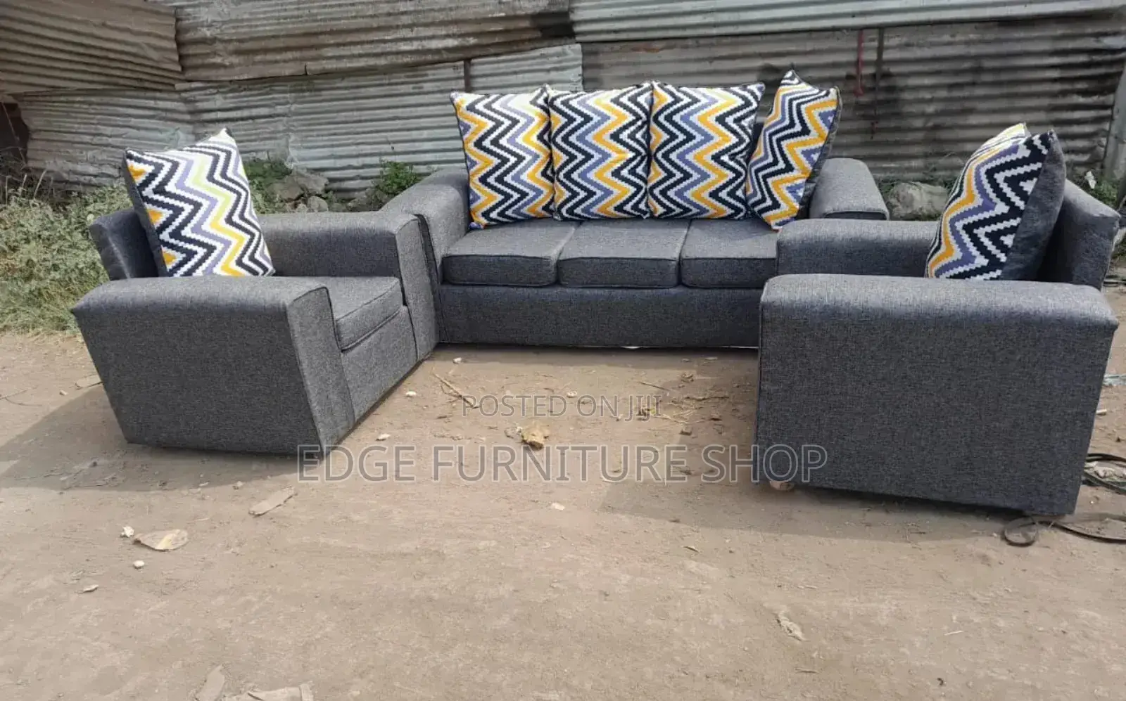 Five Seater Sofa Available at New Vision Furnitures