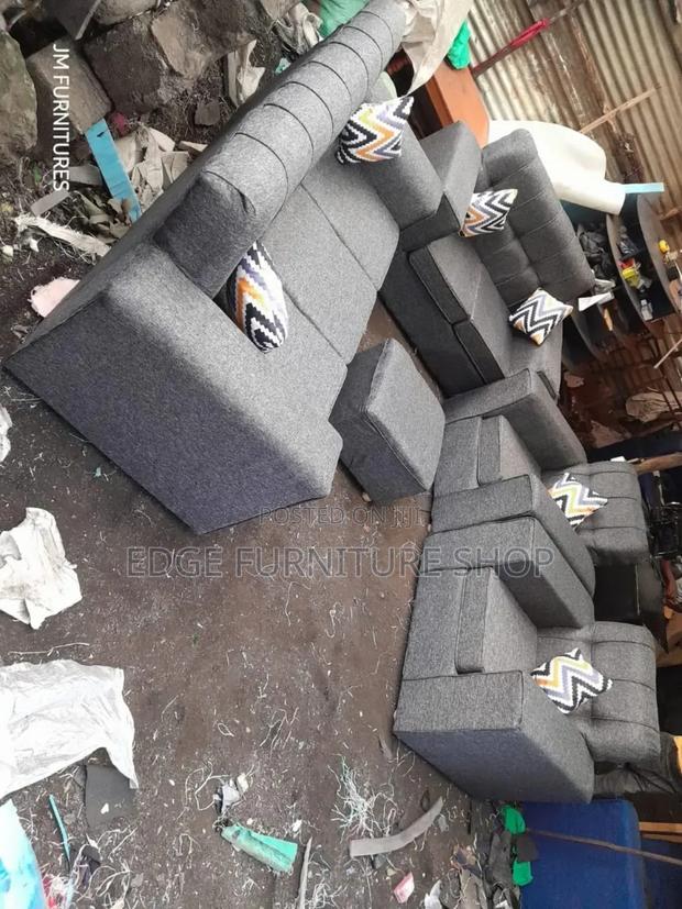 Seven Seater Grey Sofa Set on Sale
