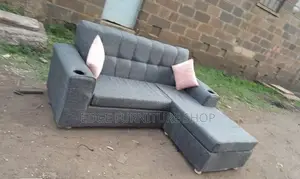 Mini L Shaped Sofa Set Available for Sale
