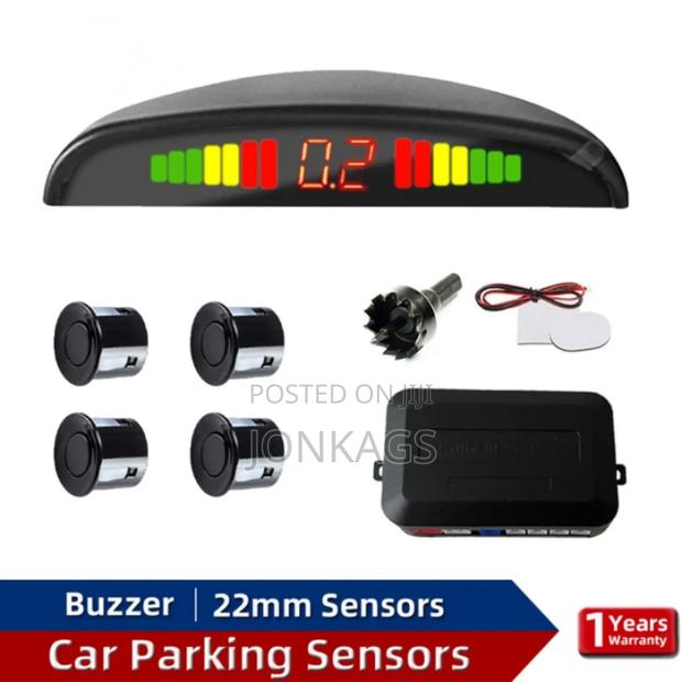 Universal Parking Sensors Silver, Black , White Gray