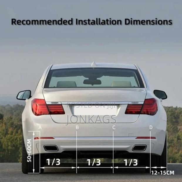 Universal Parking Sensors Silver, Black , White Gray - thumbnail 4