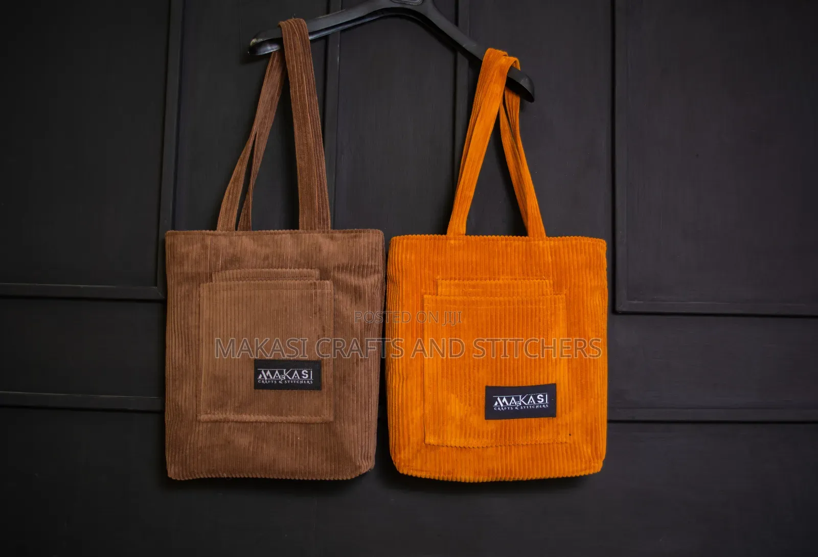 Corduroy Tote Bag