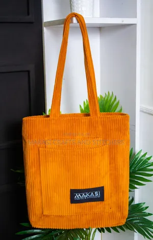 Corduroy Tote Bag