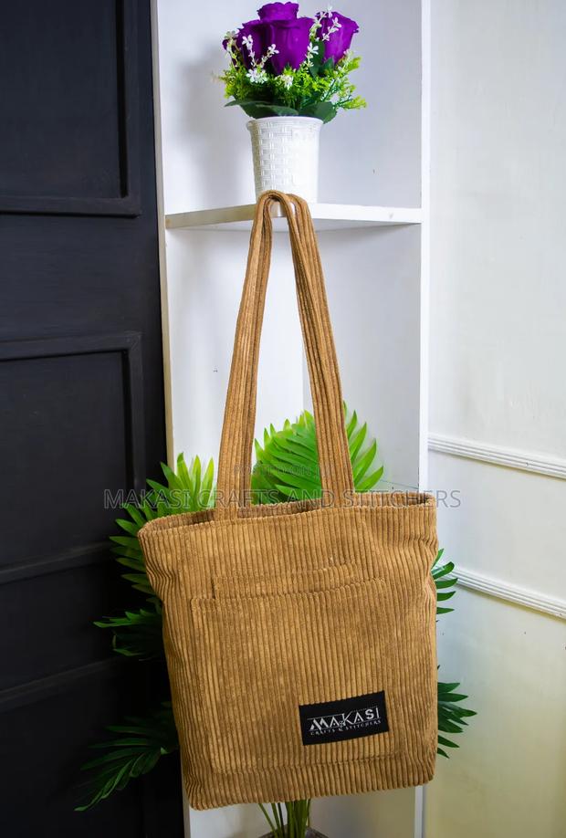 Corduroy Tote Bag - thumbnail 5