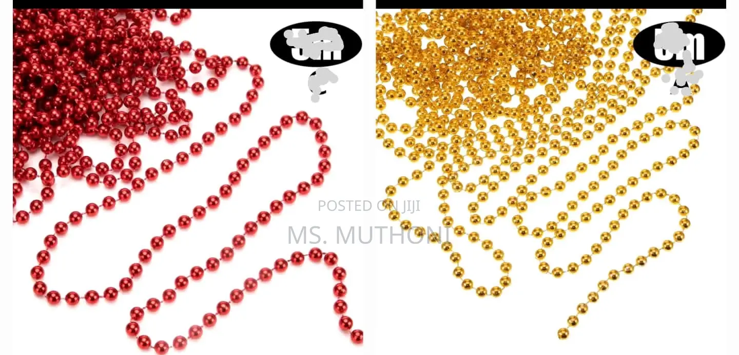 10m Christmas Decor Beads Garland