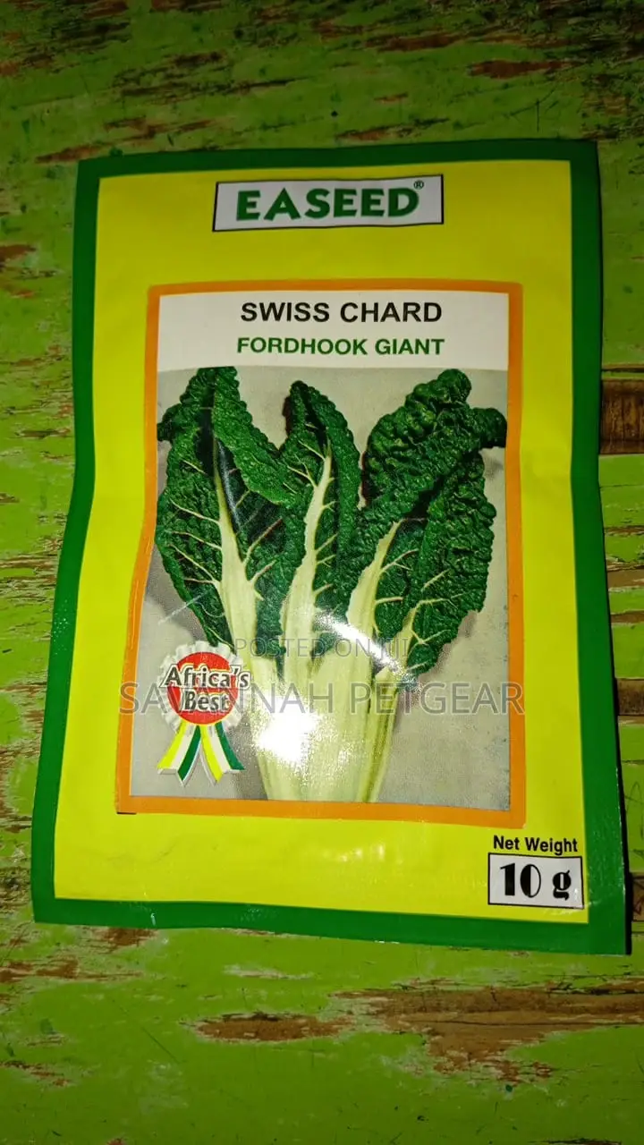 Swiss Chard Fordhook Giant Spinach Seeds - 10gm
