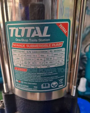 Total 1hp Sewage Submersible Pump